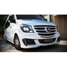 Бампер передний на Mercedes Sprinter W906 рестайл